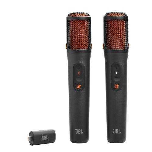 Jbl Easysing Mics Sem Fio Com ia Para Karaokê | Kit 2 Microfones Para Partybox Usb-c 