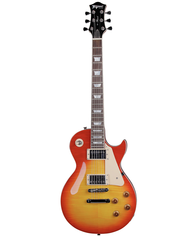 Guitarra Tagima Tlp Flamed Cherry Sunburst 