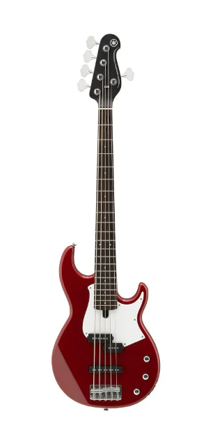 Baixo Yamaha Bb235 rr 5 Cordas Raspberry Red 