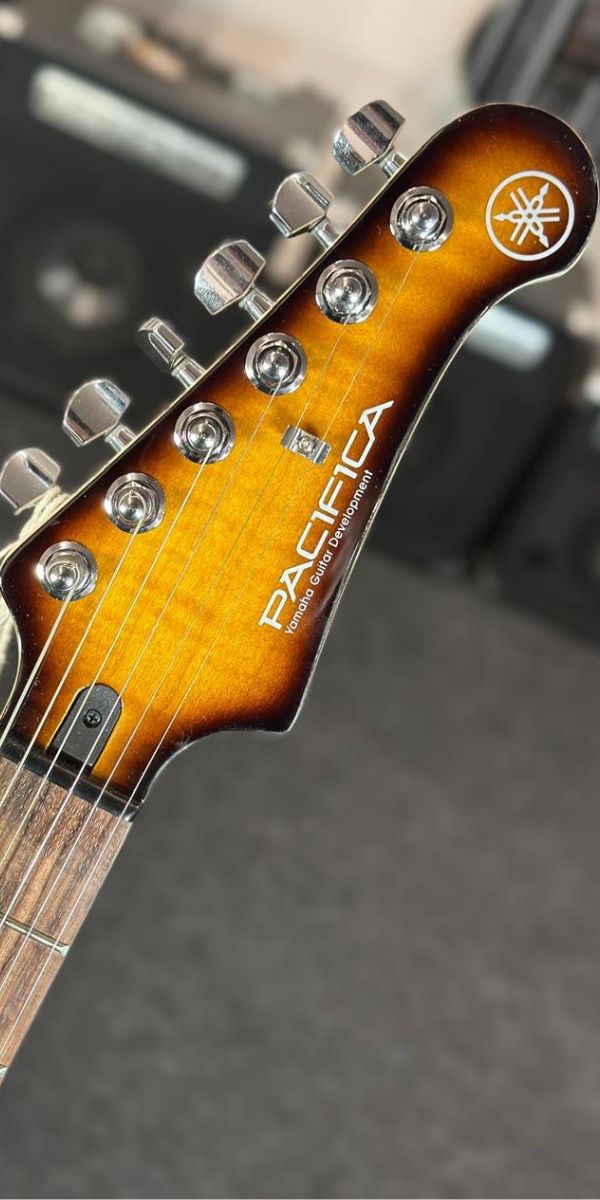 Guitarra Yamaha Pacifica 212vfm Tbs Hss Strato Tobacco Brown Sunburst | Guitarra Strato Yamaha Pacifica 212vfm Tbs Hss Com Coil Split 