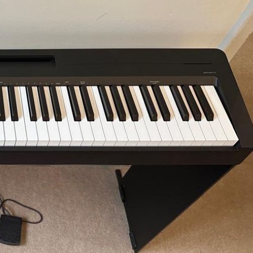 Piano Digital Yamaha P-145bt Preto 88 Teclas Ghc Com Bluetooth 