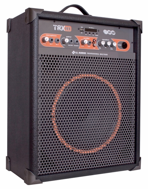 Caixa Amplificada ll Audio Trx-10 Multiuso 60w 