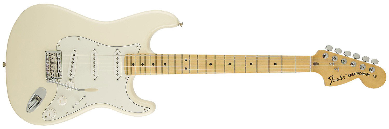 Guitarra Fender 011 5602 - am Special Stratocaster mn - 305 - Olympic White 