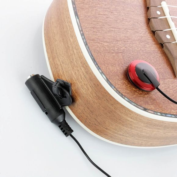 Captador de Contato Para Ukulele Moani Hpk01 Piezo Com Plug P10 