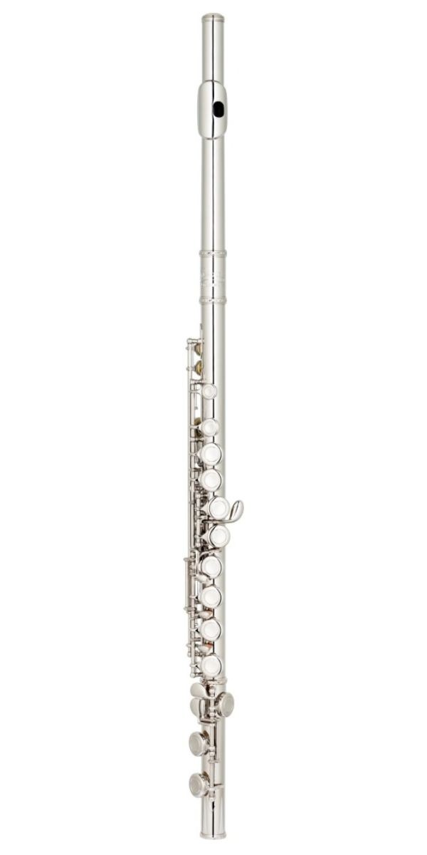 Flauta Eagle Fl03n Transversal em c Niquelada Sistema Boehm 