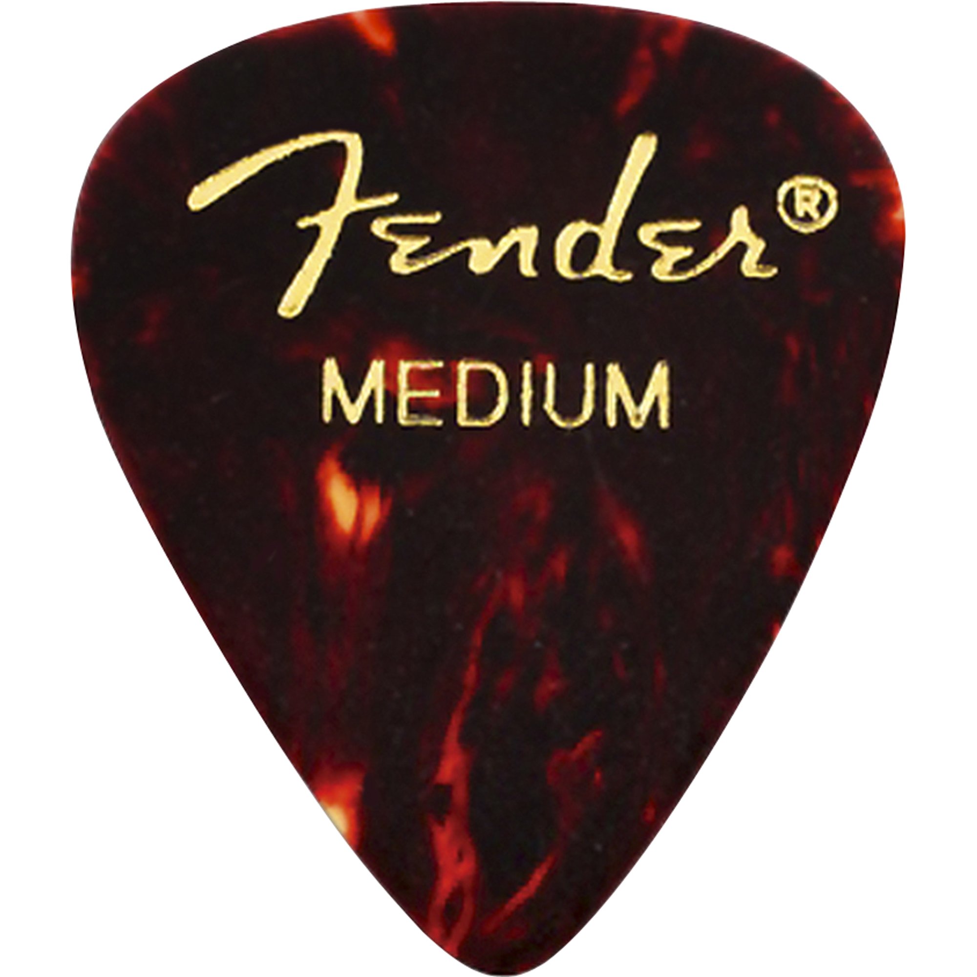 Palheta Guitarra Fender Celuloide Shell Apk Media            