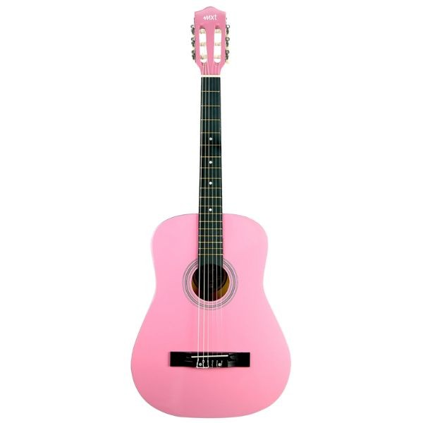 Violão Nylon Acústico Mxt Rosa 38a-ntp 