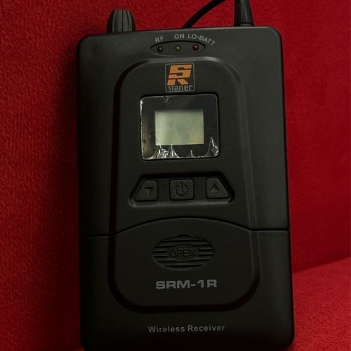 Receptor Body Pack Staner Srw-1r Para Monitor In-ear Sem Fio Original Ref. 35329 