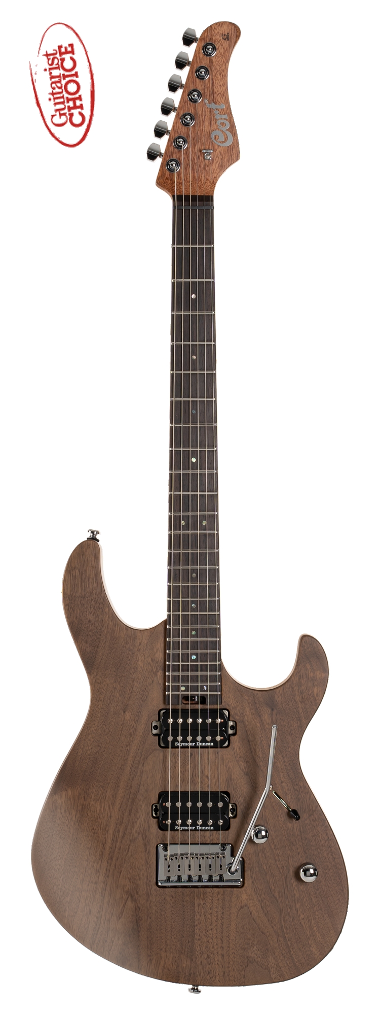 Guitarra Cort g 300 Raw Super Strato Natural Satin Mogno 