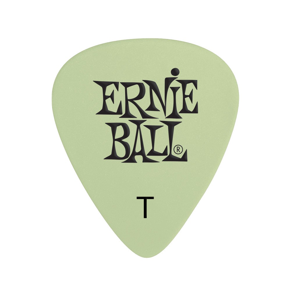 Palhetas Ernie Ball Finas Super Glow 