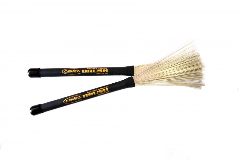 Baqueta Vassourinha Ibanez Extra Light Brush Aço - Made in Usa 