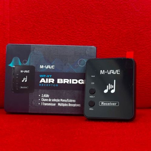 Receptor Avulso M-vave Wp10 Wpxt Monitor In-ear Sem Fio 2.4ghz Preto 