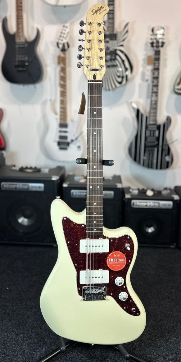 Fender Squier Paranormal Jazzmaster Xll Olympic White 