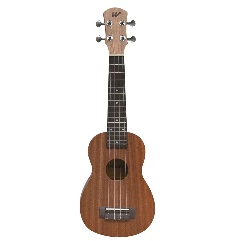 Ukulele Winner Soprano Acústico Natural Sapele 