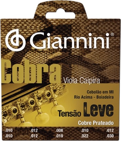 Encordoamento Viola Giannini Cobre p. Leve 