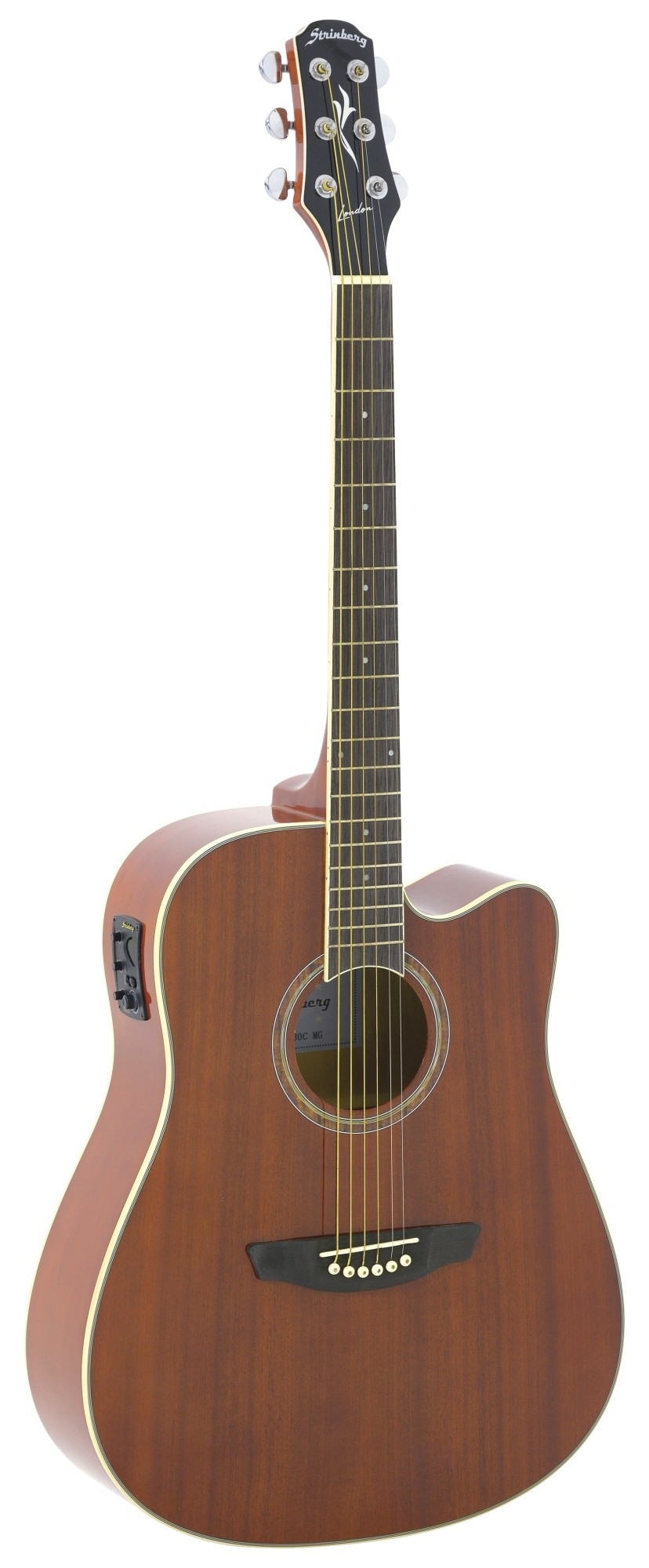 Violão Strinberg Le-30c Aço Eletroacústico Mogno 