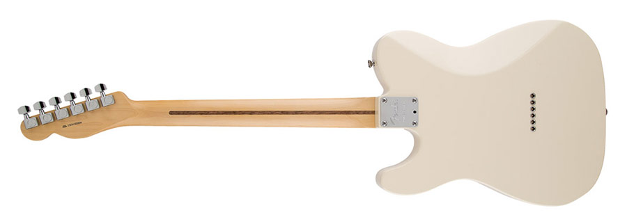 Guitarra Fender 017 1502 - am Standard Telecaster hh Block Ltd Edition - 705 - Olympic White 