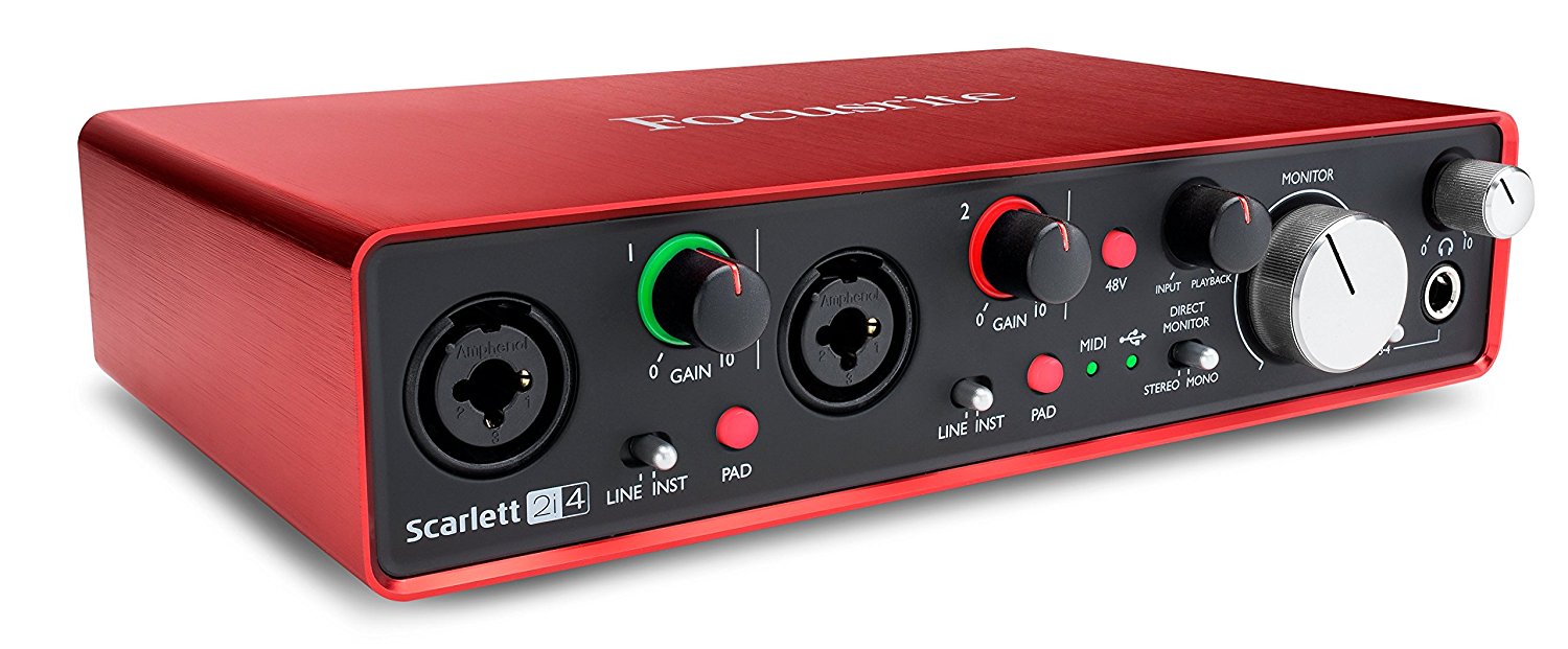 Interface Audio Focusrite Scarlet 2i4 