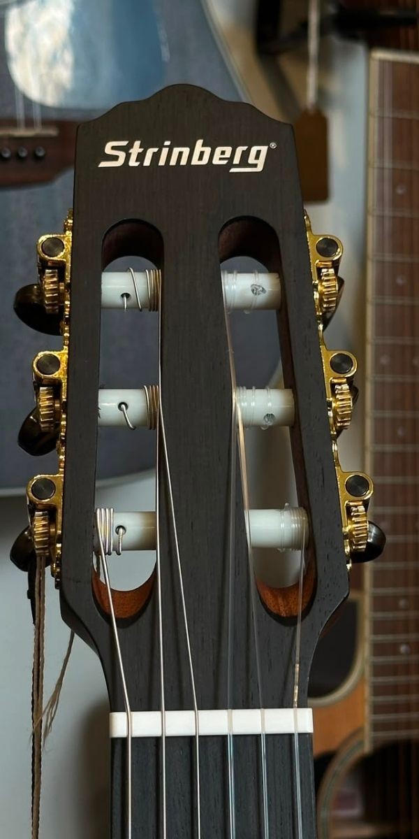 Violão Strinberg Soul Ssc60 Mgs Nylon Elétrico Semi-sólido Cutaway Com Bag 