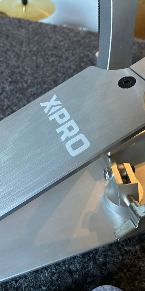 Pedal Bumbo X-pro by c. Ibañez Vortex Direct Drive Ultra Leve em Alumínio Estilo Axis Com Mola Extra 