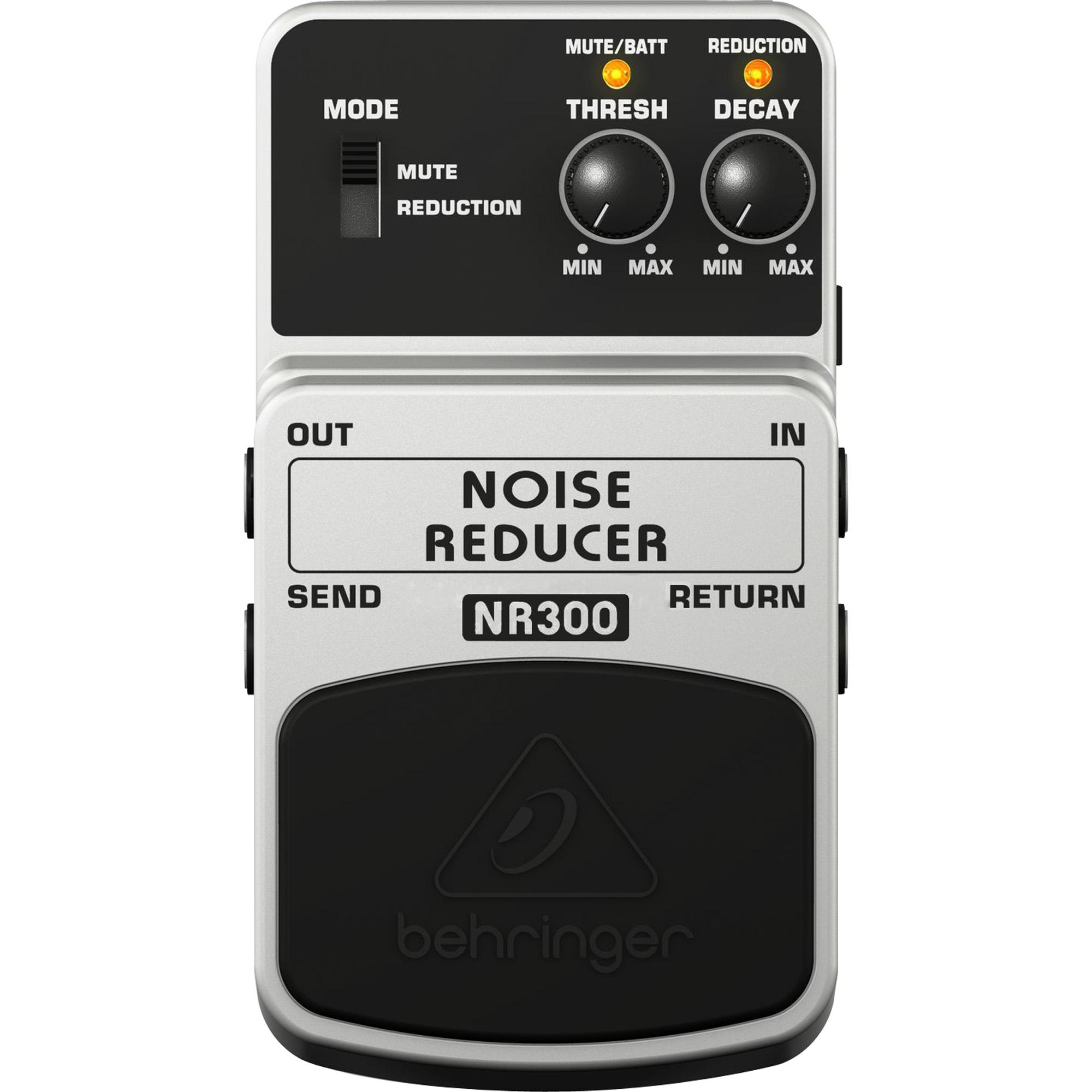 Pedal Guitarra Redutor de Ruídos Nr300 Branco/preto Behringer 