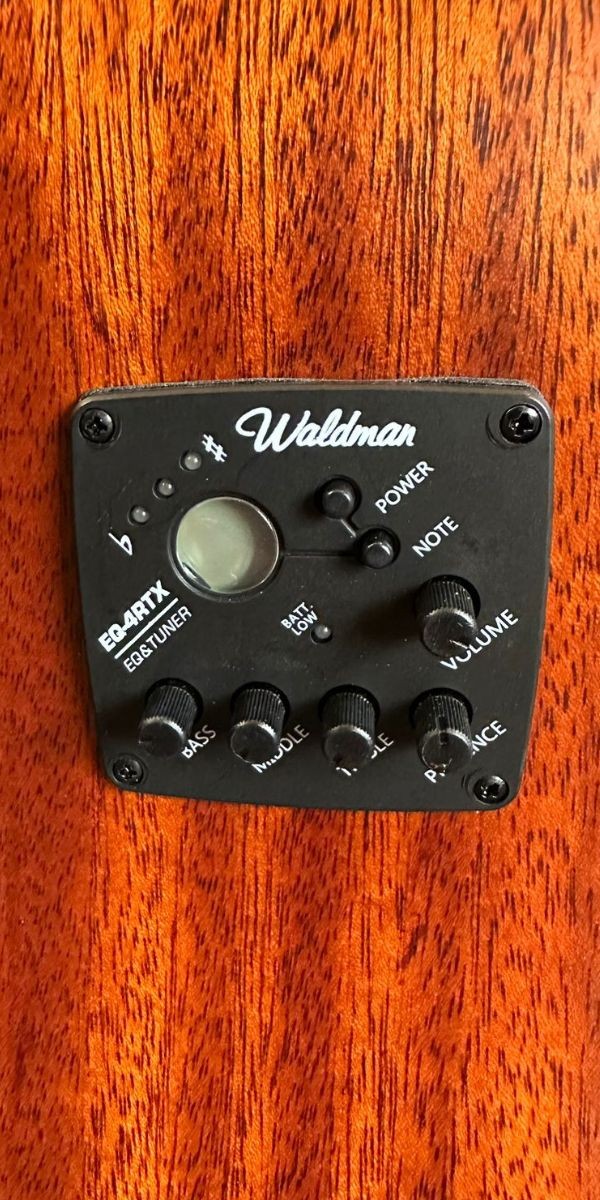 Violão Eletroacústico Waldman Dcex2041 Ambar Com Bag All Solid 