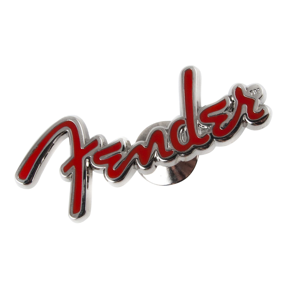 Broche Fender Logo Vermelha               