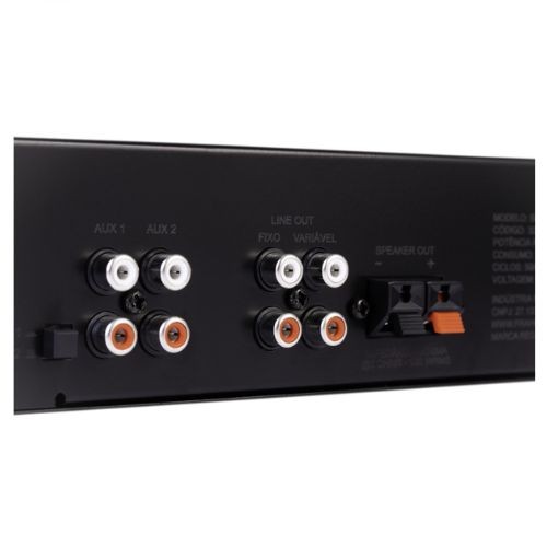 Amplificador Frahm Slim 2000 g6 Bluetooth 120w Preto 