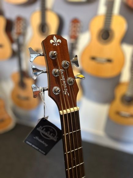 Baixolão Strinberg Sb250c Eletroacústico Natural Fosco 
