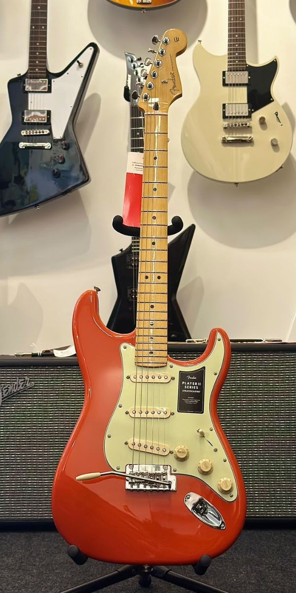 Guitarra Fender Player ii Stratocaster Rallye Orange Maple 
