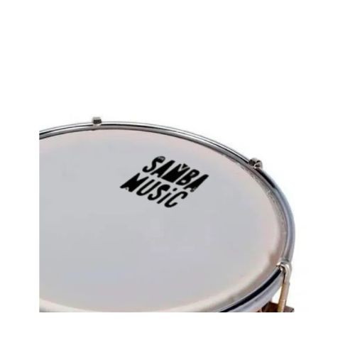 Tamborim Alumínio 6" Samba Music 55mm Ouro Tba-55-gd 