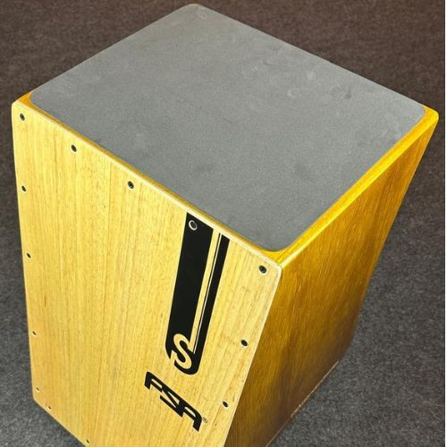 Cajon Fsa Standard Fs2504 Cerejeira Eletroacústico Com Captação Dupla 