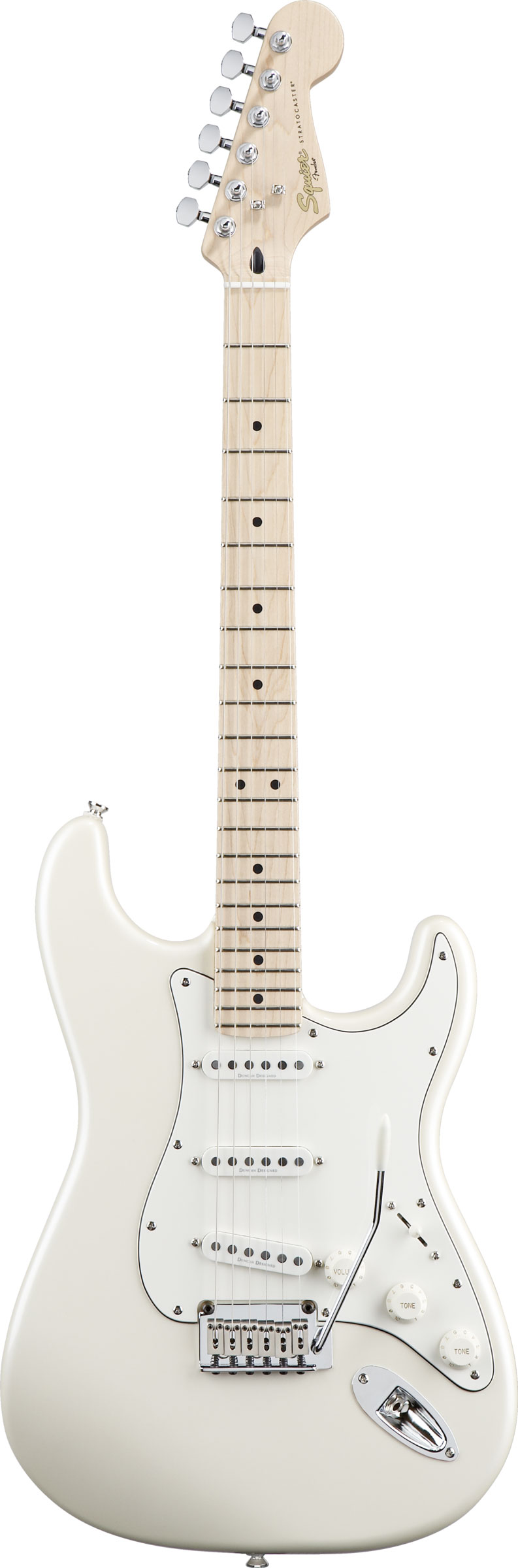 Guitarra Strato Fender Squier Deluxe - 523 - Maple Pearl White 