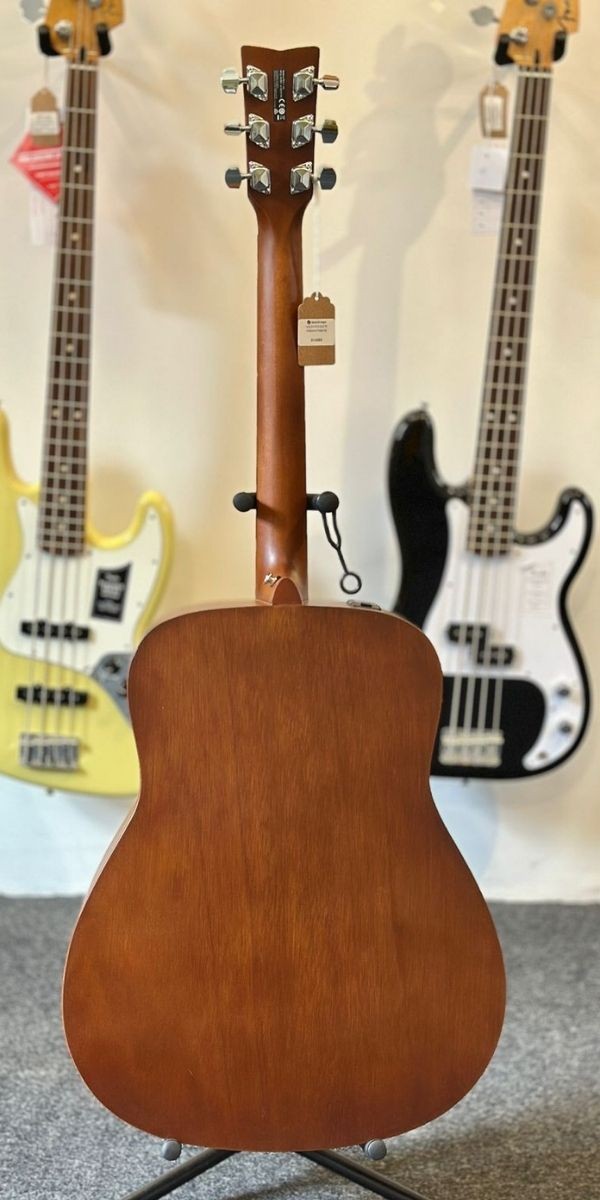 Violão Eletroacústico Yamaha Fx400 ns Natural Satin Aço Com Afinador 