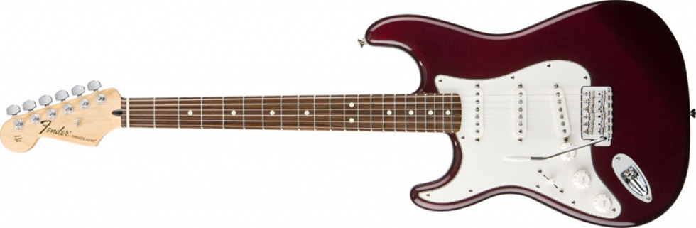 Guitarra Fender 014 4620 - Standard Stratocaster lh - 575 - Midnight Wine 