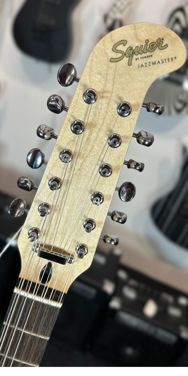 Fender Squier Paranormal Jazzmaster Xll Olympic White 