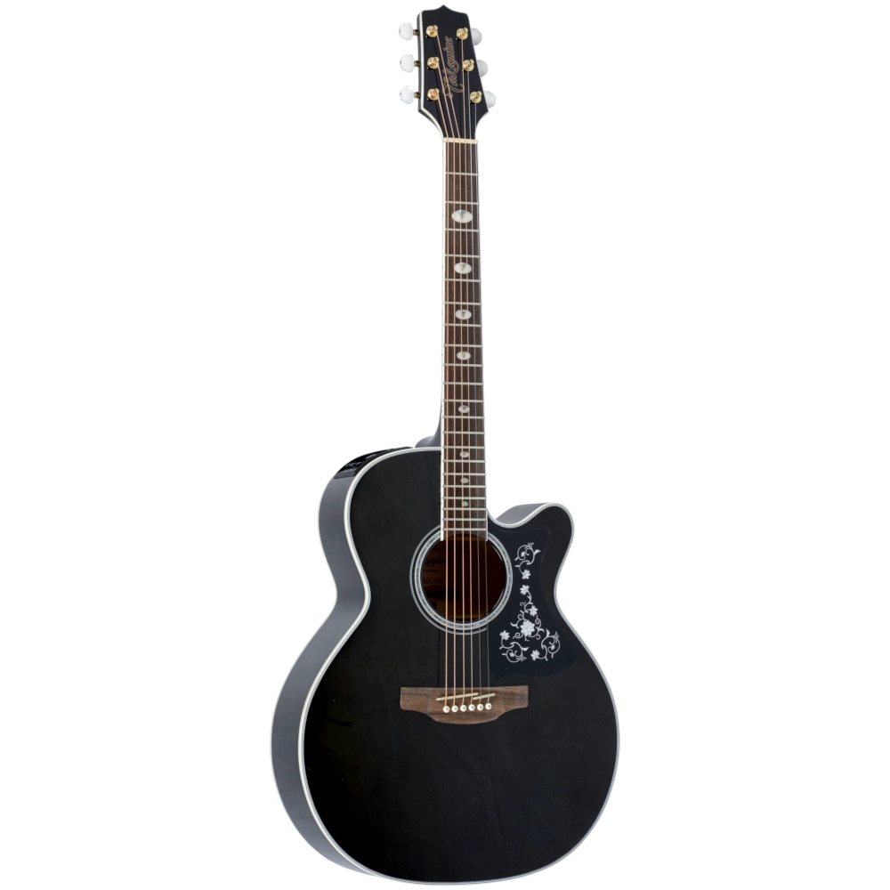 Violão Takamine Gn75ce Aço Eletroacústico Transparent Black 