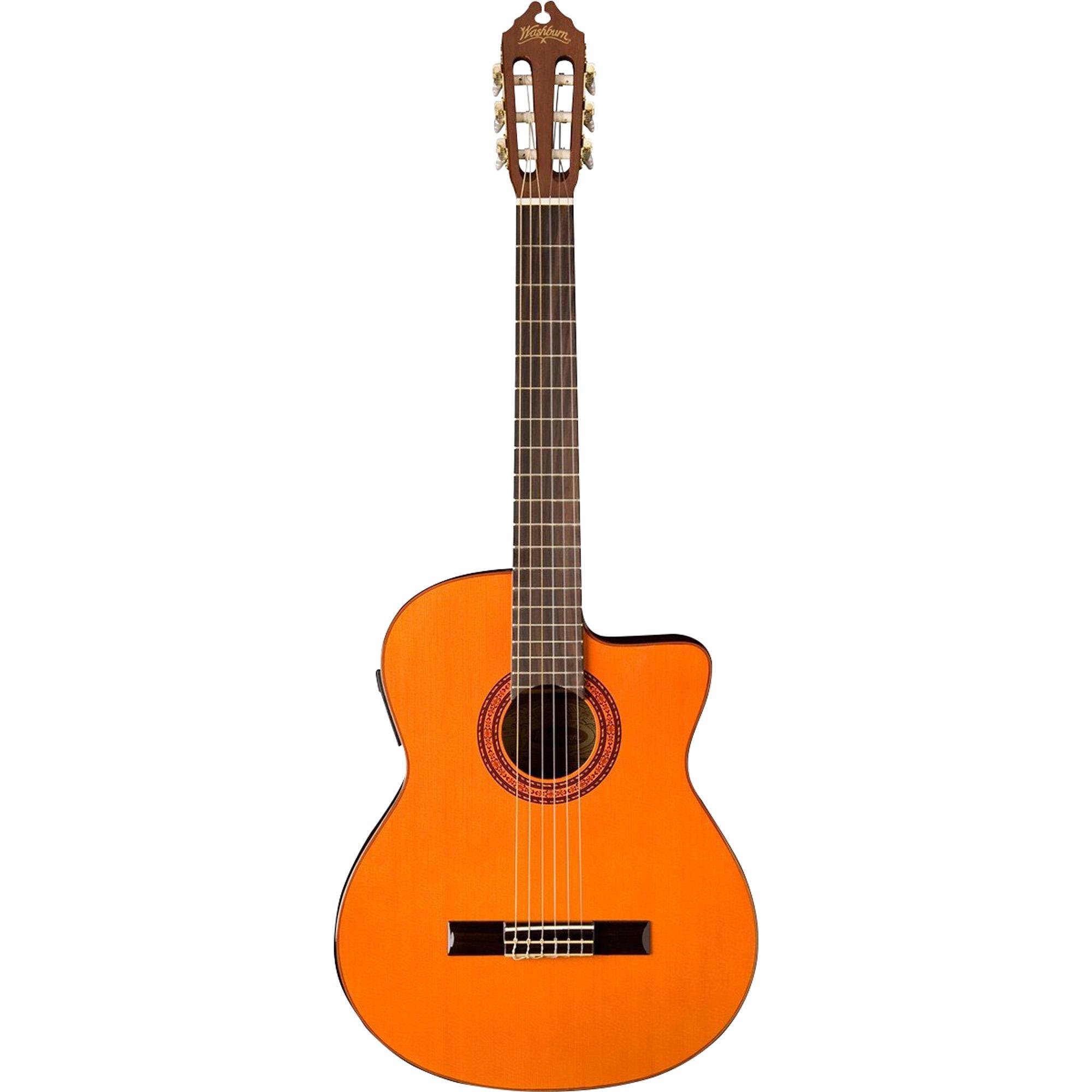 Violão Eletroacústico Nylon C5ce Natural Washburn 