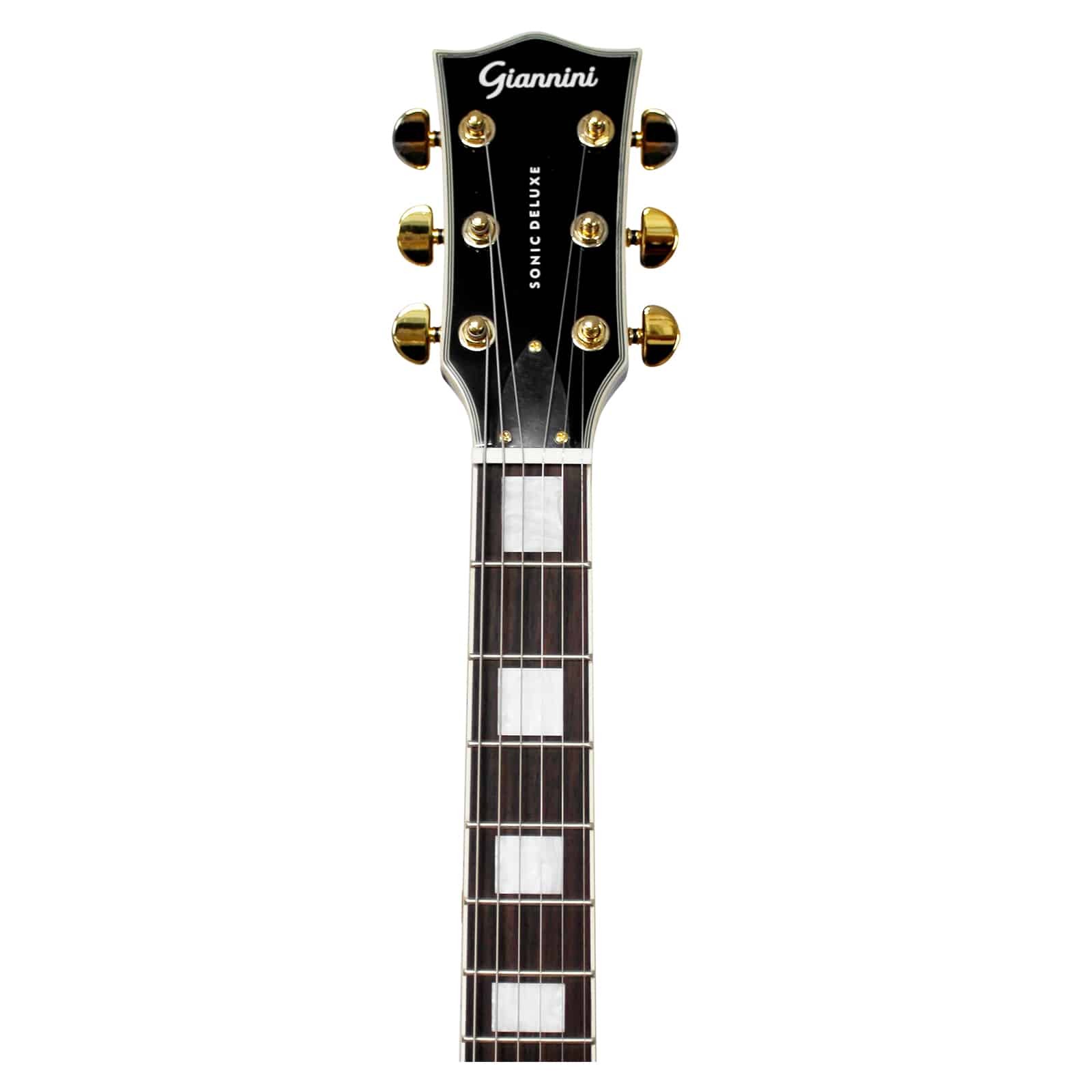 Guitarra Elétrica Giannini Sonic Deluxe Gae09 Dlx bk (black) 