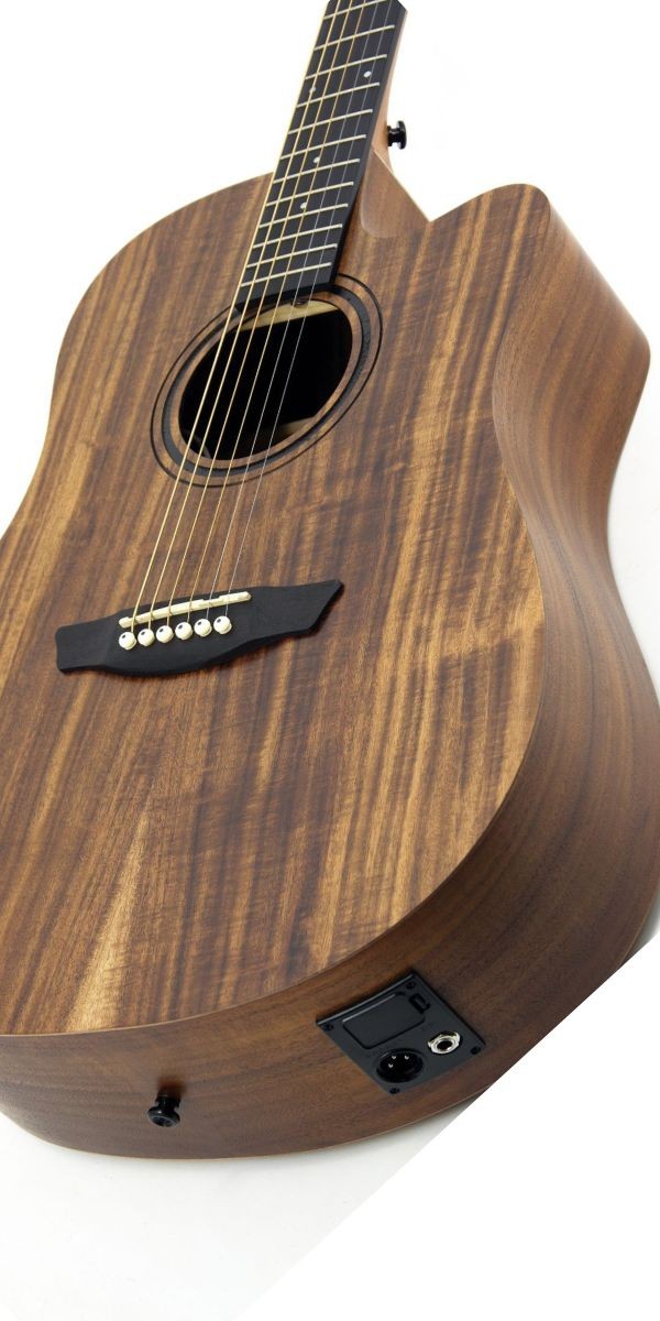 Violão Strinberg Forest Fs4d ks Koa Satin Folk Eletroacústico Aço Com Pré Se-50 e Afinador 