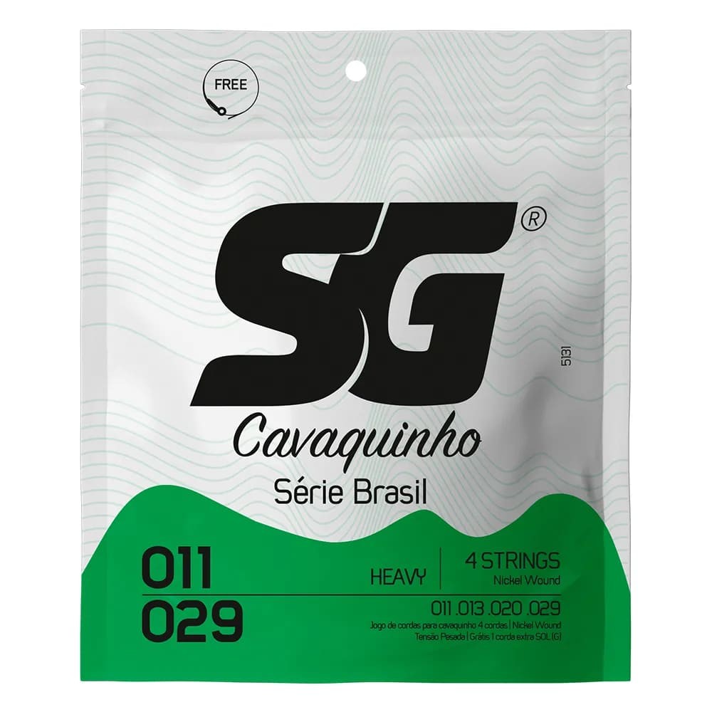Encordoamento sg Cavaquinho 011 Com Bolinha 