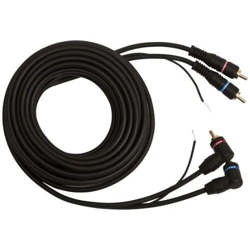 Cabo 2 Rca Macho + Terra x 2 Rca 90° Macho + Terra 1,5m Storm 