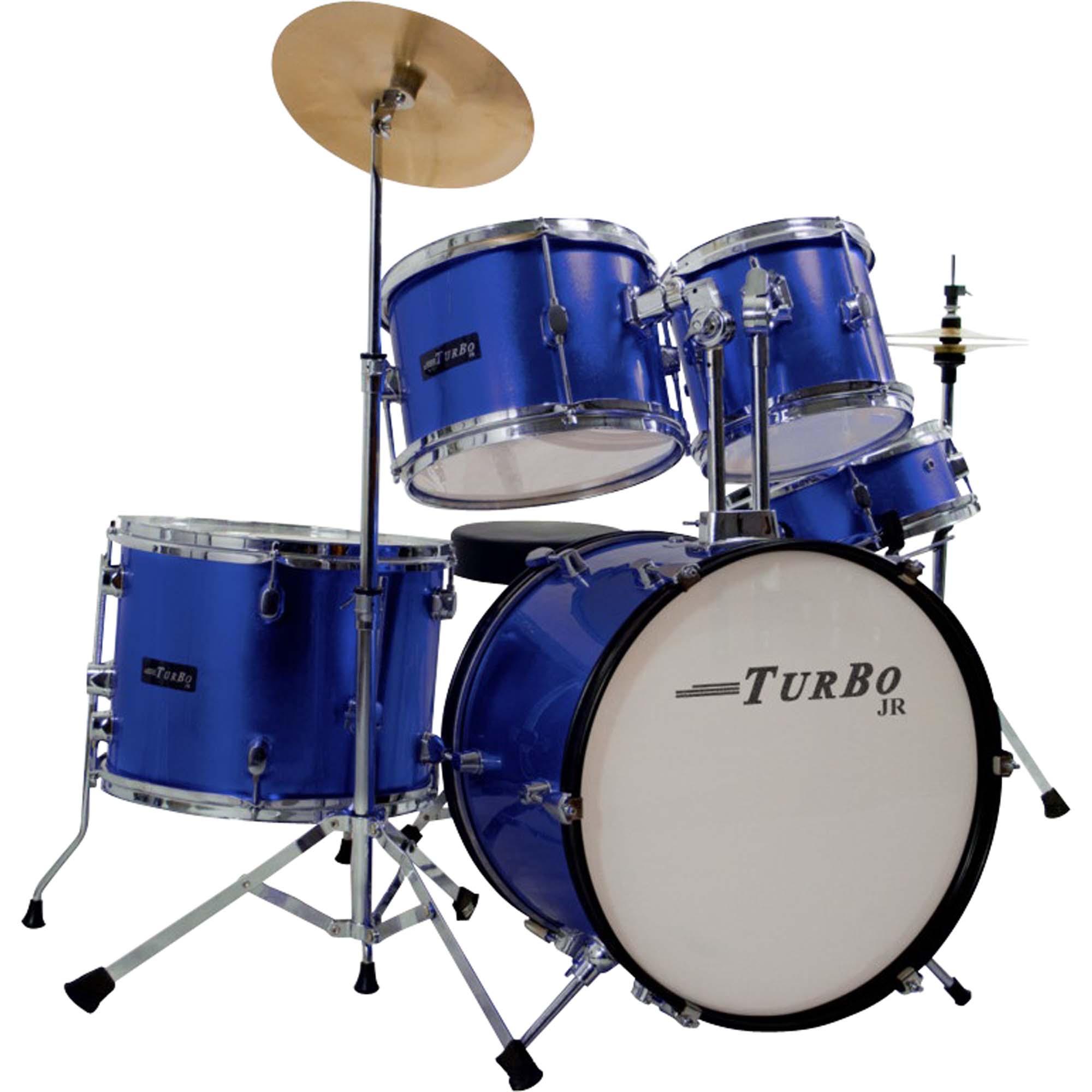 Bateria Infantil Junior 4322 Azul Turbo 