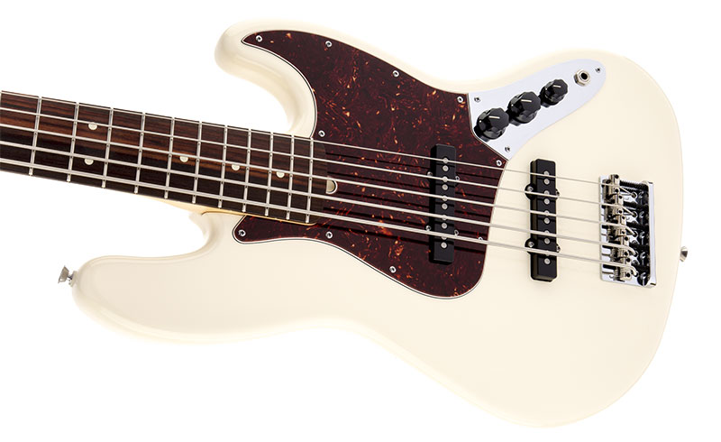 Contrabaixo Fender 019 3750 - am Standard Jazz Bass-v rw - 705 - Olympic White 