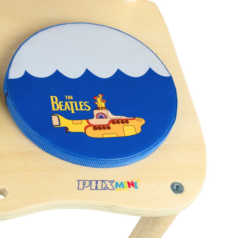 Pequena Percursão Infantil Beatles- Yellow Submarine 5 Peças 