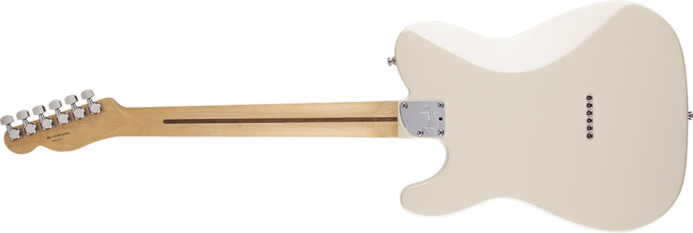 Guitarra Fender 011 9402 - am Deluxe Telecaster - 723 - Olympic Pearl 