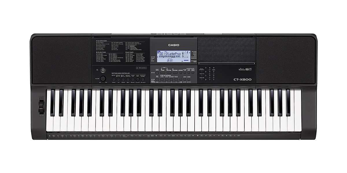 Teclado Eletrônico Casio Ct-x3000 Preto Teclas Sensitivas 