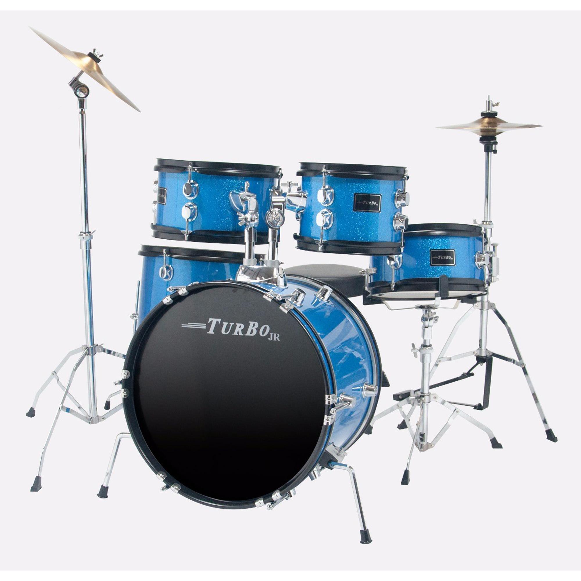 Bateria Infantil Junior 4322 Azul Turbo 