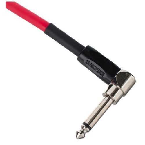 Cabo Boss Bic-10a-rd P10 3m Vermelho Com Plug Reto e Plug l Angulado 
