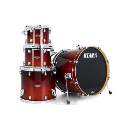 Bateria Tama Starclassic Performer Dark Cherry Fade 22",10",12",16" (shell Pack) Maple Birch 